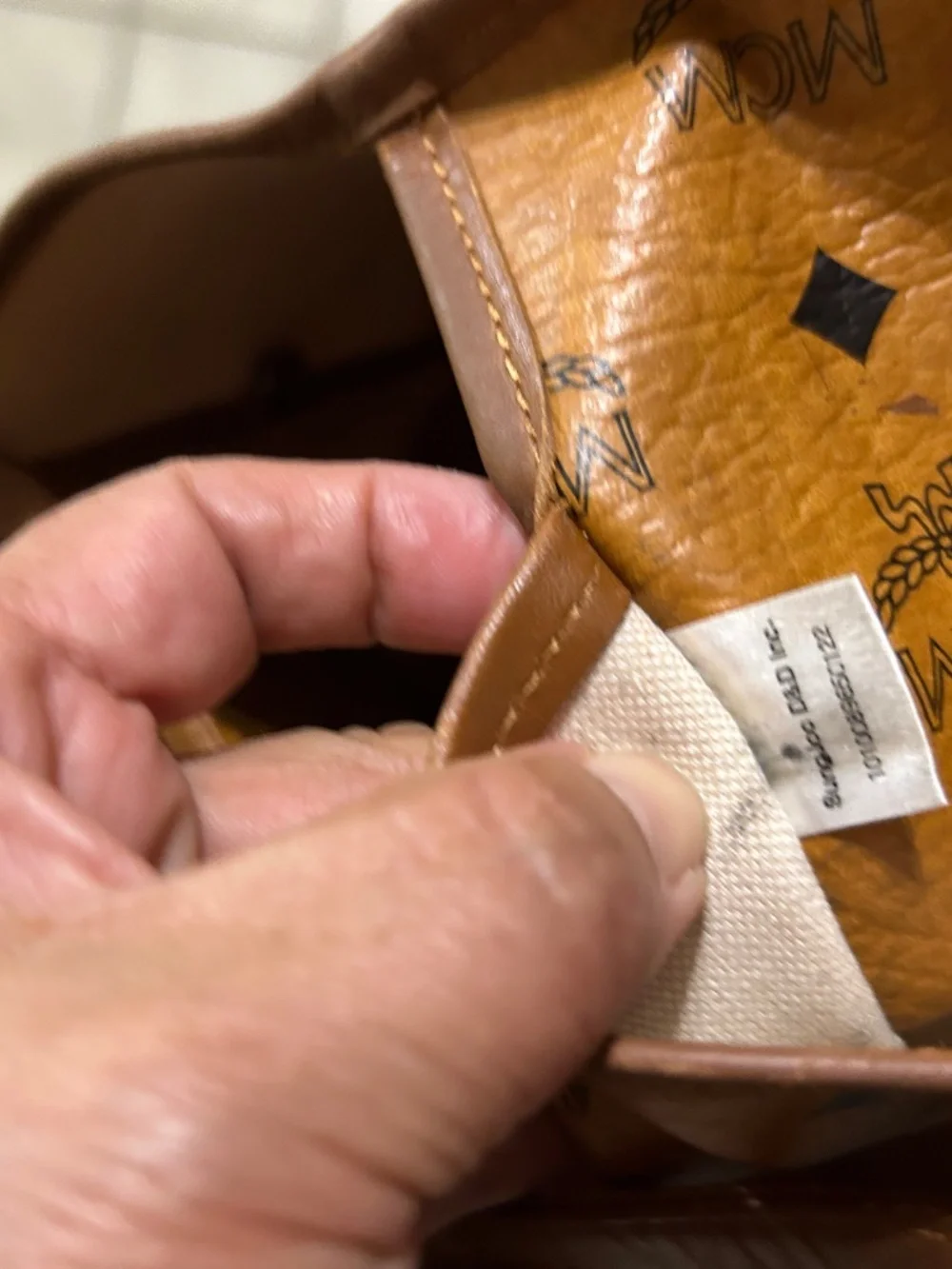 Mcm tote bag